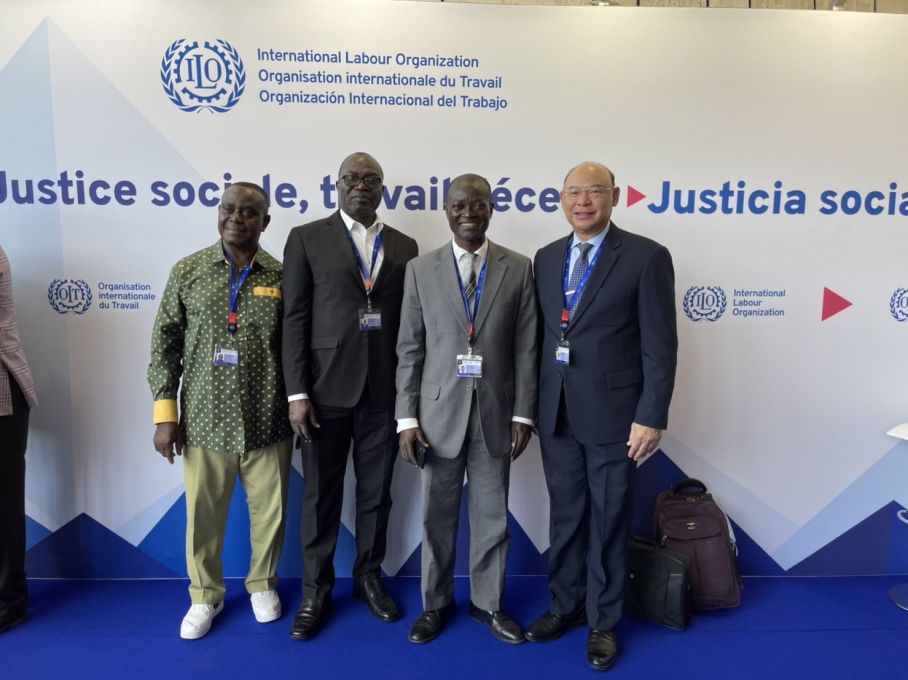 การเข้าร่วมประชุมใหญ่ประจำปี องค์การแรงงานระหว่างประเทศสมัยที่110