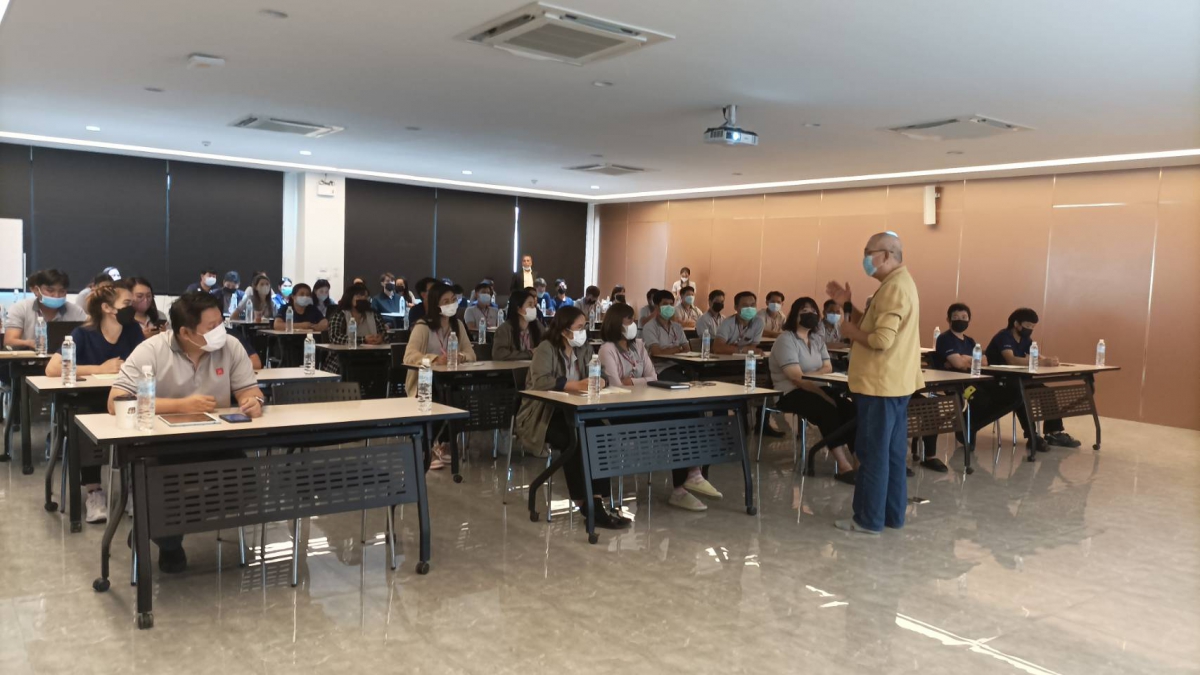 การจัดอบรมโครงการประกันสังคมฯ ประจำปี 2566 รุ่นที่ 7 ของสภาองค์การนายจ้างธุรกิจไทย