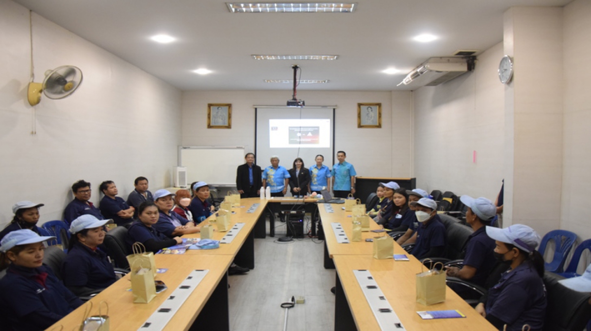 การจัดอมรมโครงการส่งเสริมการให้ความรู้ด้านความปลอดภัยในการทำงานฯ ประจำปี 2567 รุ่นที่ 1 ของสภาองค์การนายจ้างธุรกิจไทย