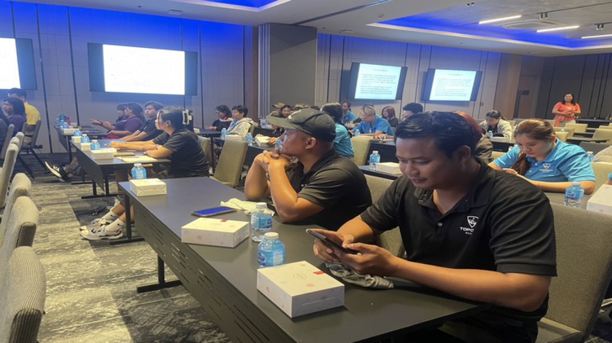 การจัดอมรมโครงการประกันสังคมฯ ประจำปี 2567 รุ่นที่ 8 ของสภาองค์การนายจ้างธุรกิจไทย