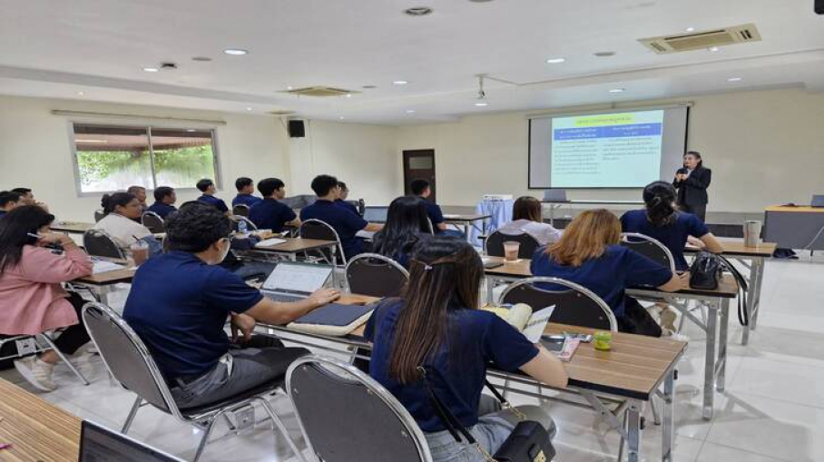 การจัดอมรมโครงการส่งเสริมการให้ความรู้ด้านความปลอดภัยในการทำงานฯ ประจำปี 2567 รุ่นที่ 9 ของสภาองค์การนายจ้างธุรกิจไทย