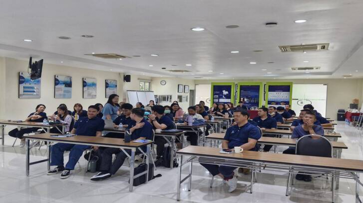 การจัดอมรมโครงการส่งเสริมการให้ความรู้ด้านความปลอดภัยในการทำงานฯ ประจำปี 2567 รุ่นที่ 9 ของสภาองค์การนายจ้างธุรกิจไทย